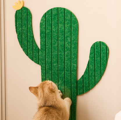 Cartoon Felt Wall Cat Scratching Mat