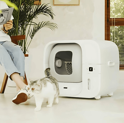 Furbulous Smart Cat Litter Box - Automatic Self-Cleaning with App Control and Remote Monitoring