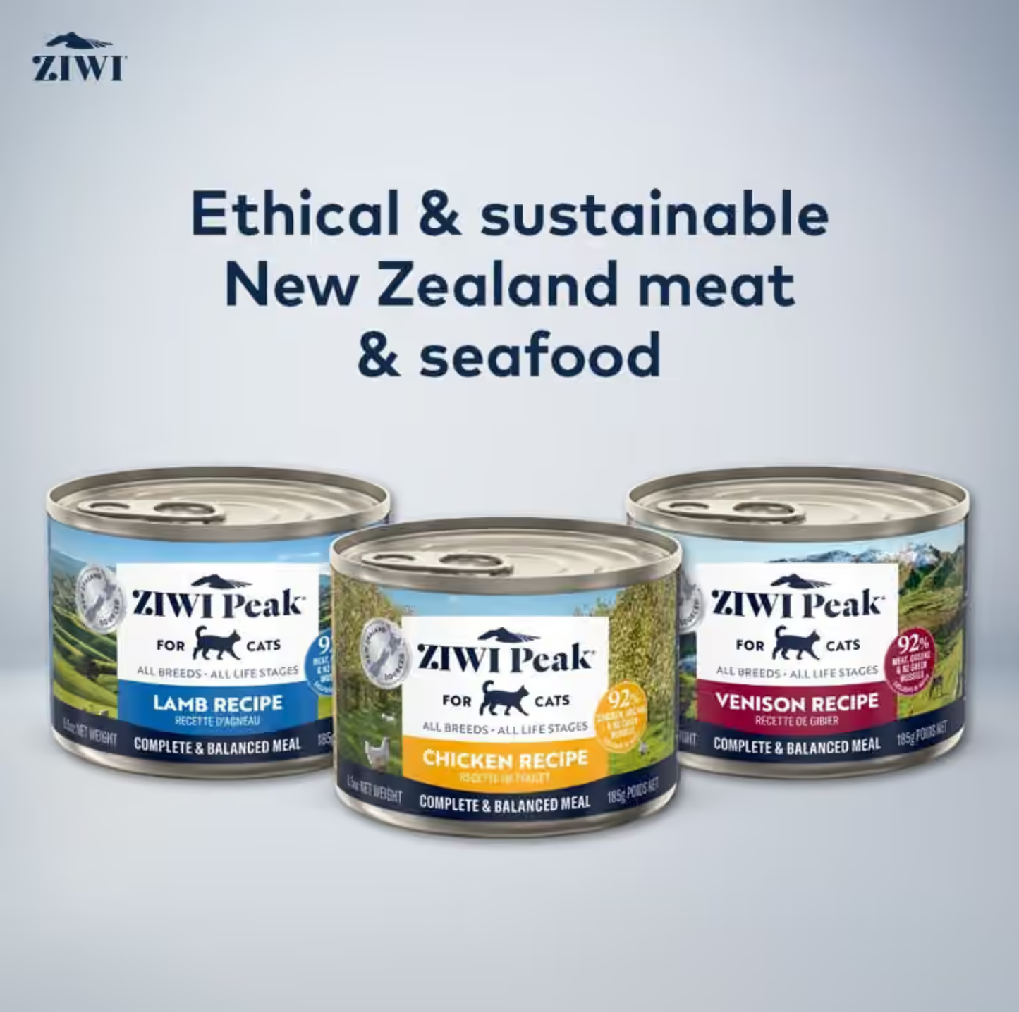 ZIWI Beef All Lifestages Wet Cat Food Cans 85g