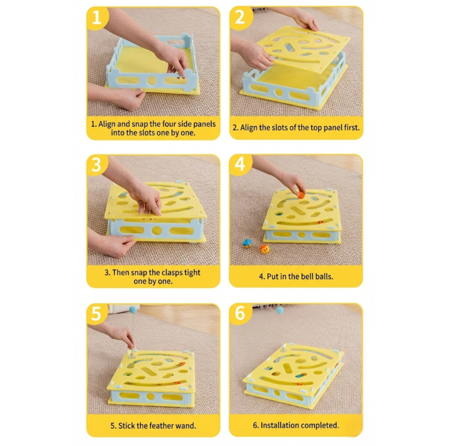 Cat Digging Maze Interactive Toy