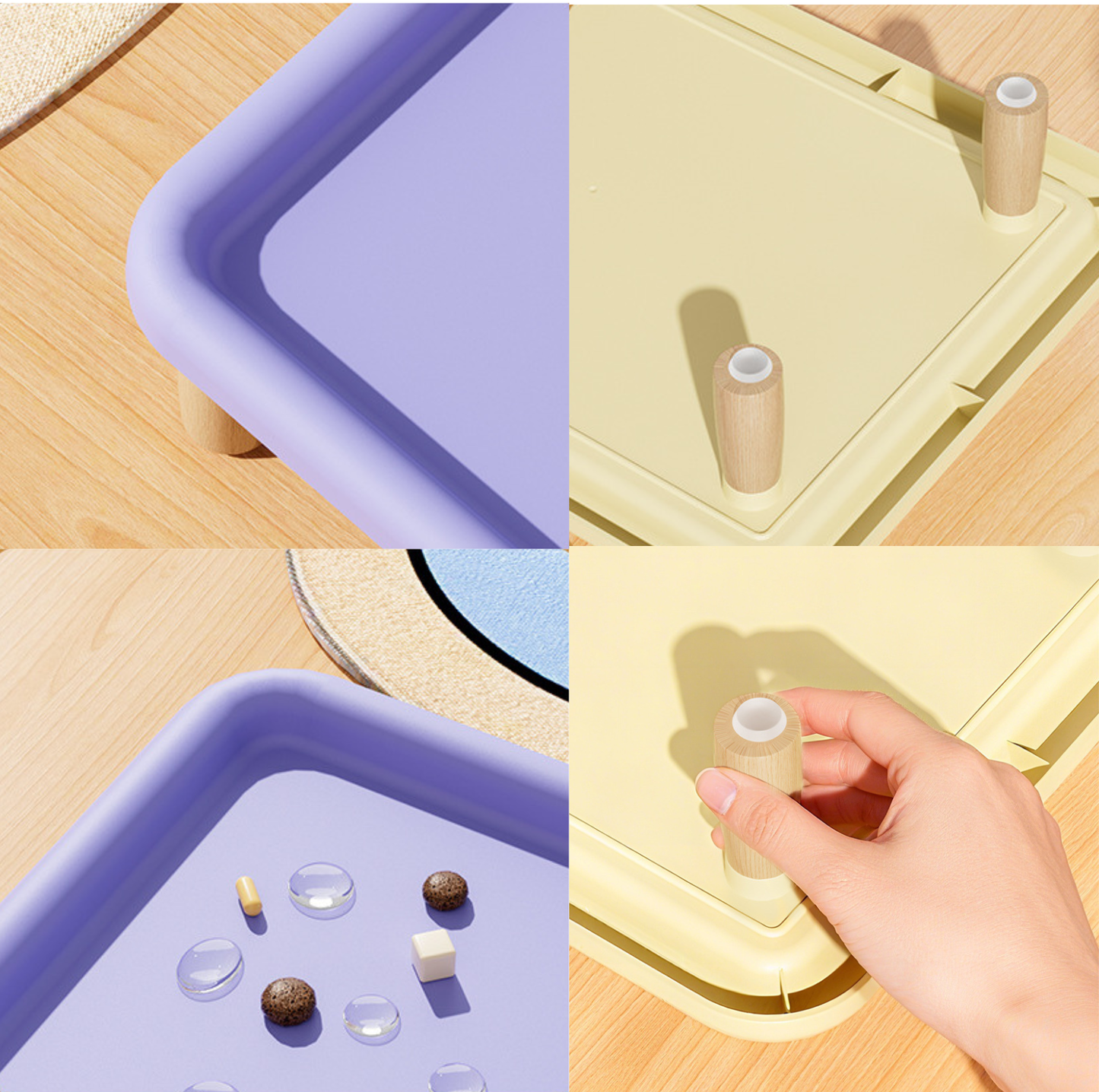 Ceramic Pet Bowl & Stand Set (Available Separately)