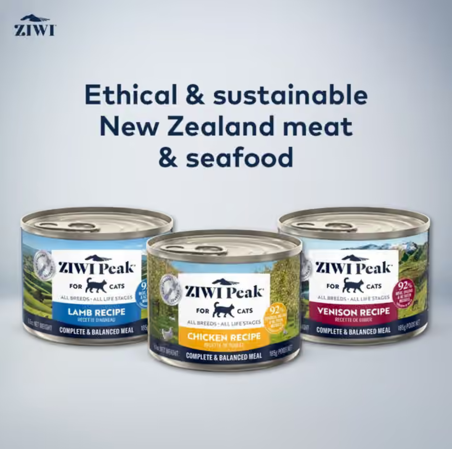 ZIWI Chicken Recipe All Lifestages Wet Cat Food Can 85g
