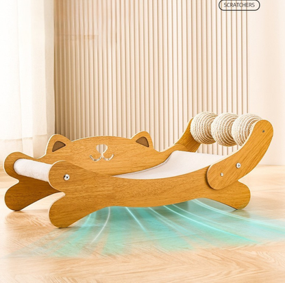 Sofa Scratcher Bed with Sisal Roller
