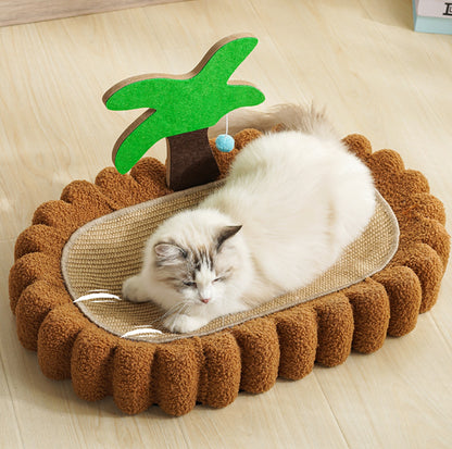 Multifunctional Cat Scratcher Bed