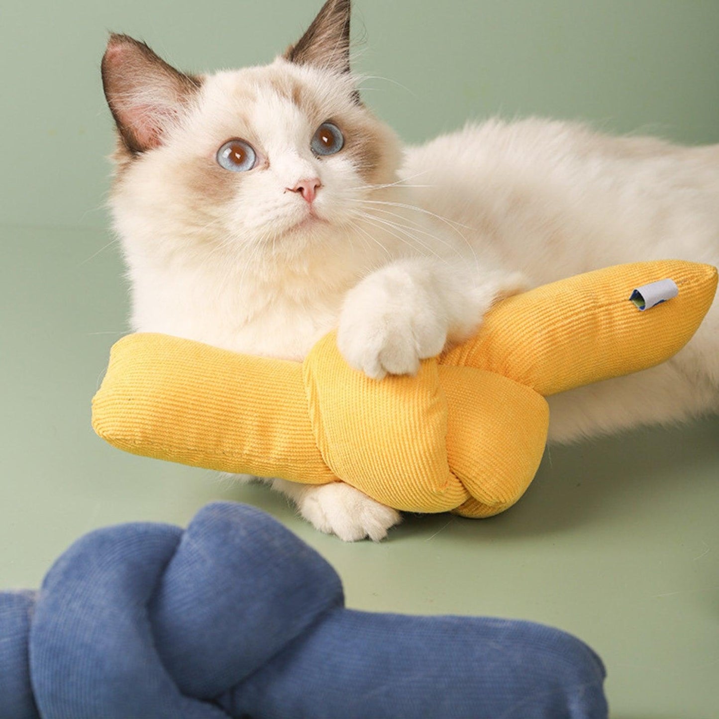 Candy-Shaped Plush Cat and Dog Chew Toy