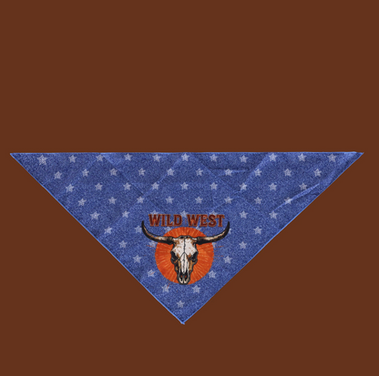 Western Cowboy Pet Hat & Bandana Set