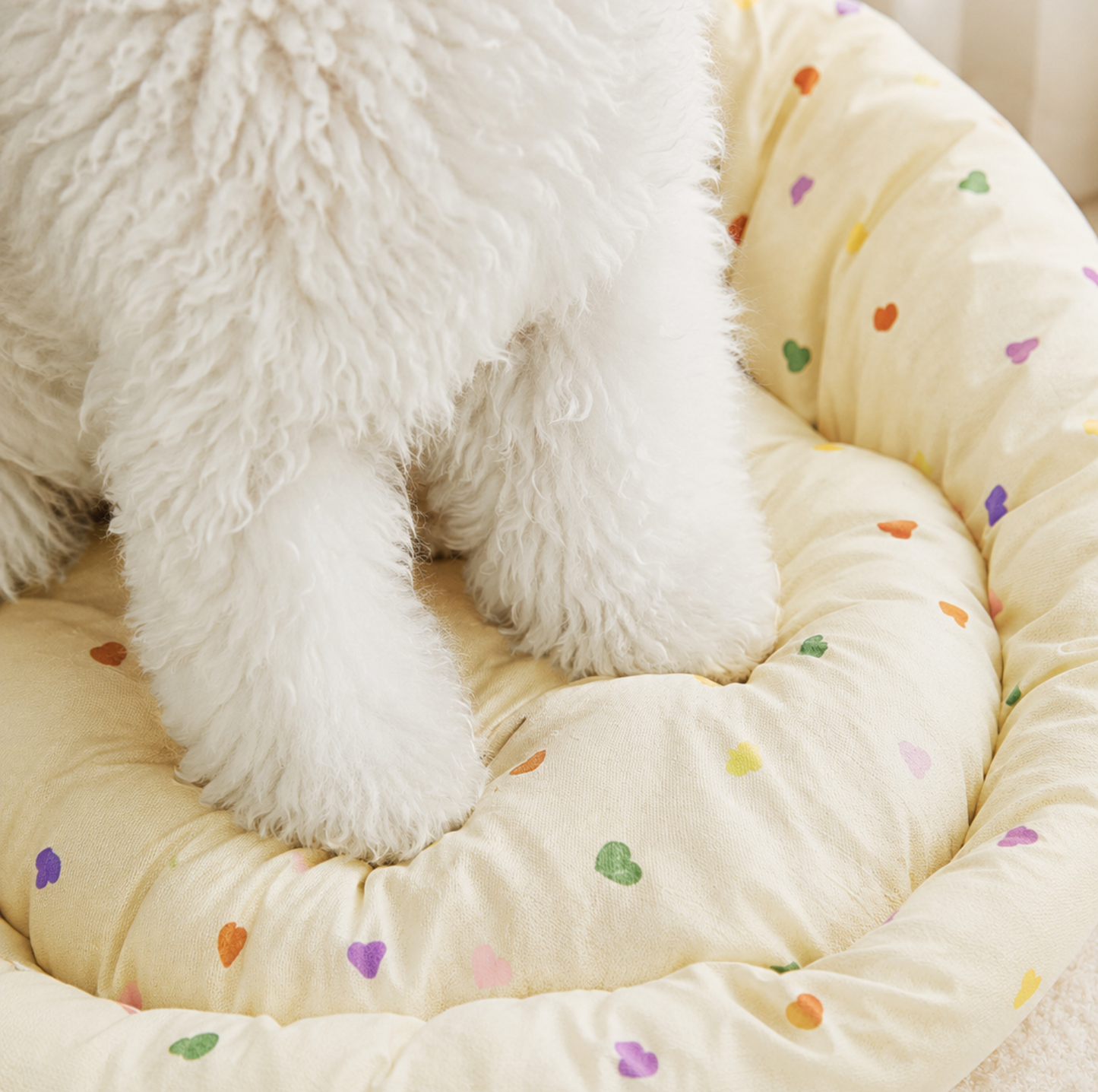 Bowknot Teepee Pet Bed with Removable Cushion