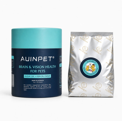 AUINPET BRAIN + EYE SUPPORT DHA Chews For Pets
