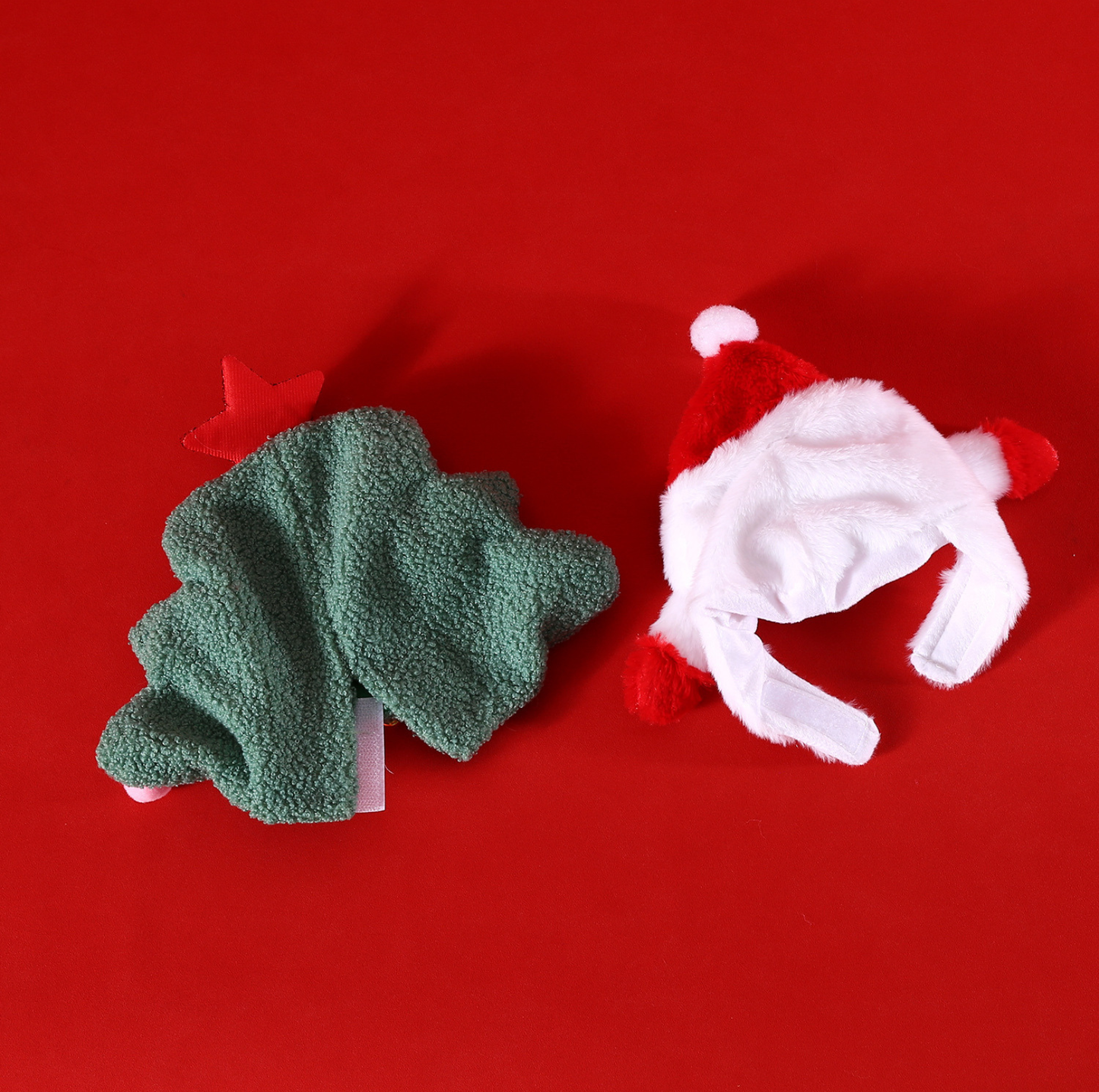 Pet Christmas Plush Costume Hat