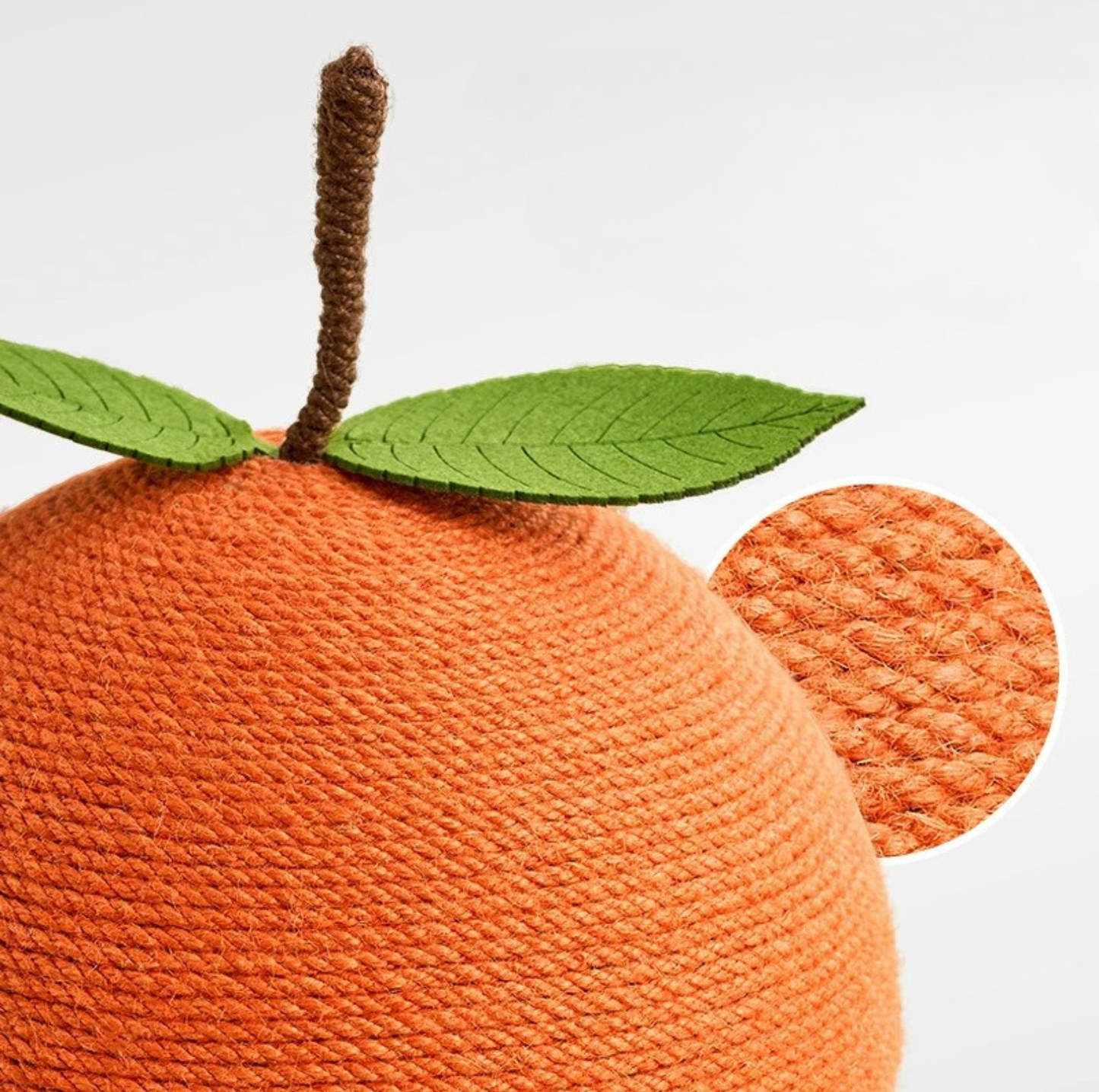 Sisal Ball Cat Scratcher with Track Toy