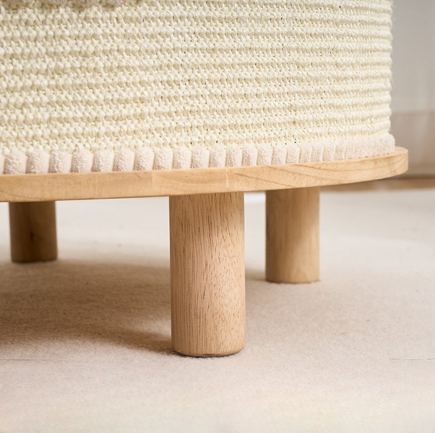 Multifunctional Woven Sisal Cat House – Side Table or Stool