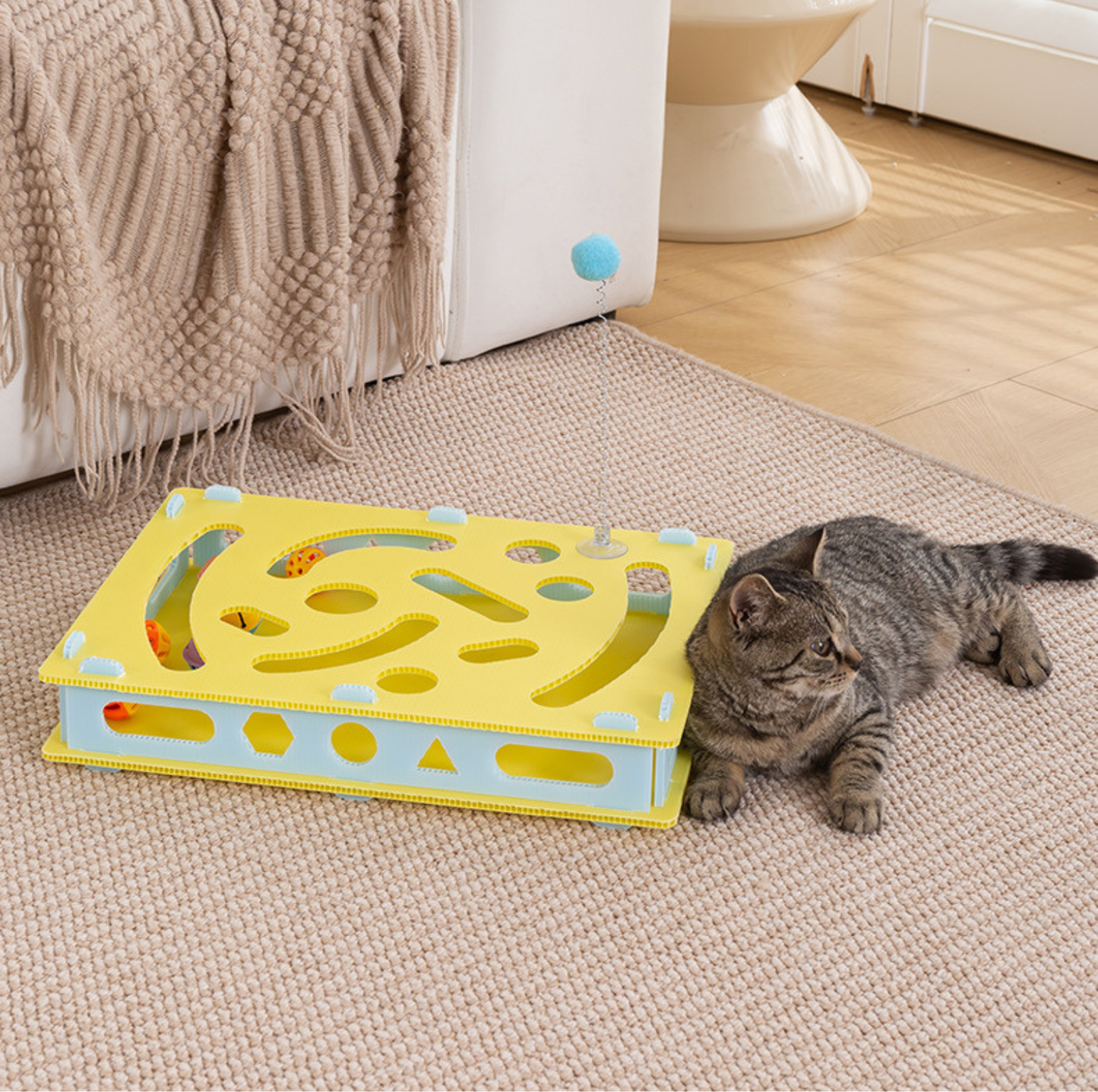 Cat Digging Maze Interactive Toy