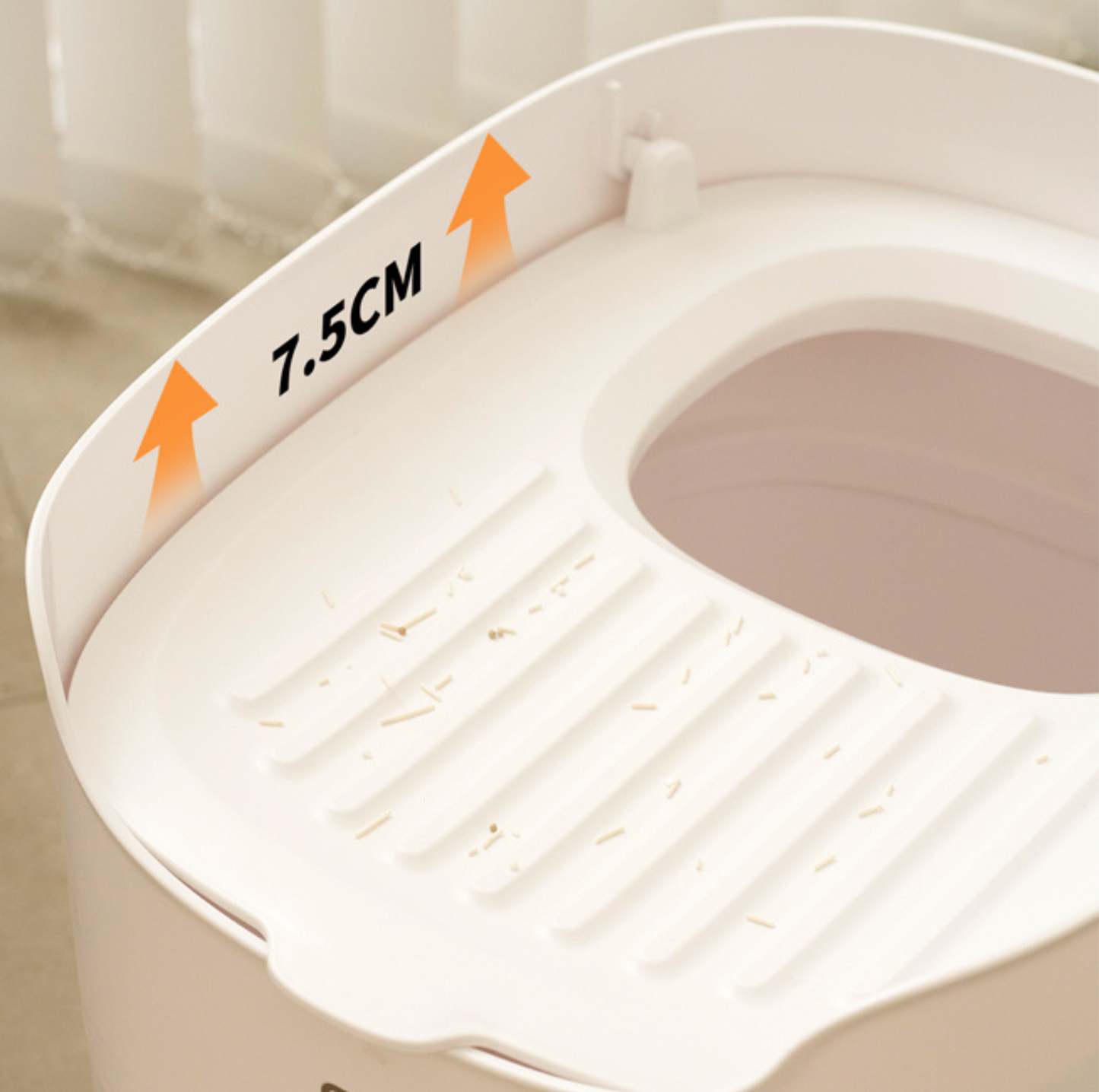 MakeSure Mochi Top-Entry Cat Litter Box 100L