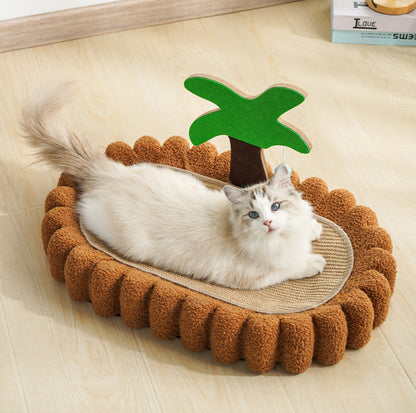 Multifunctional Cat Scratcher Bed