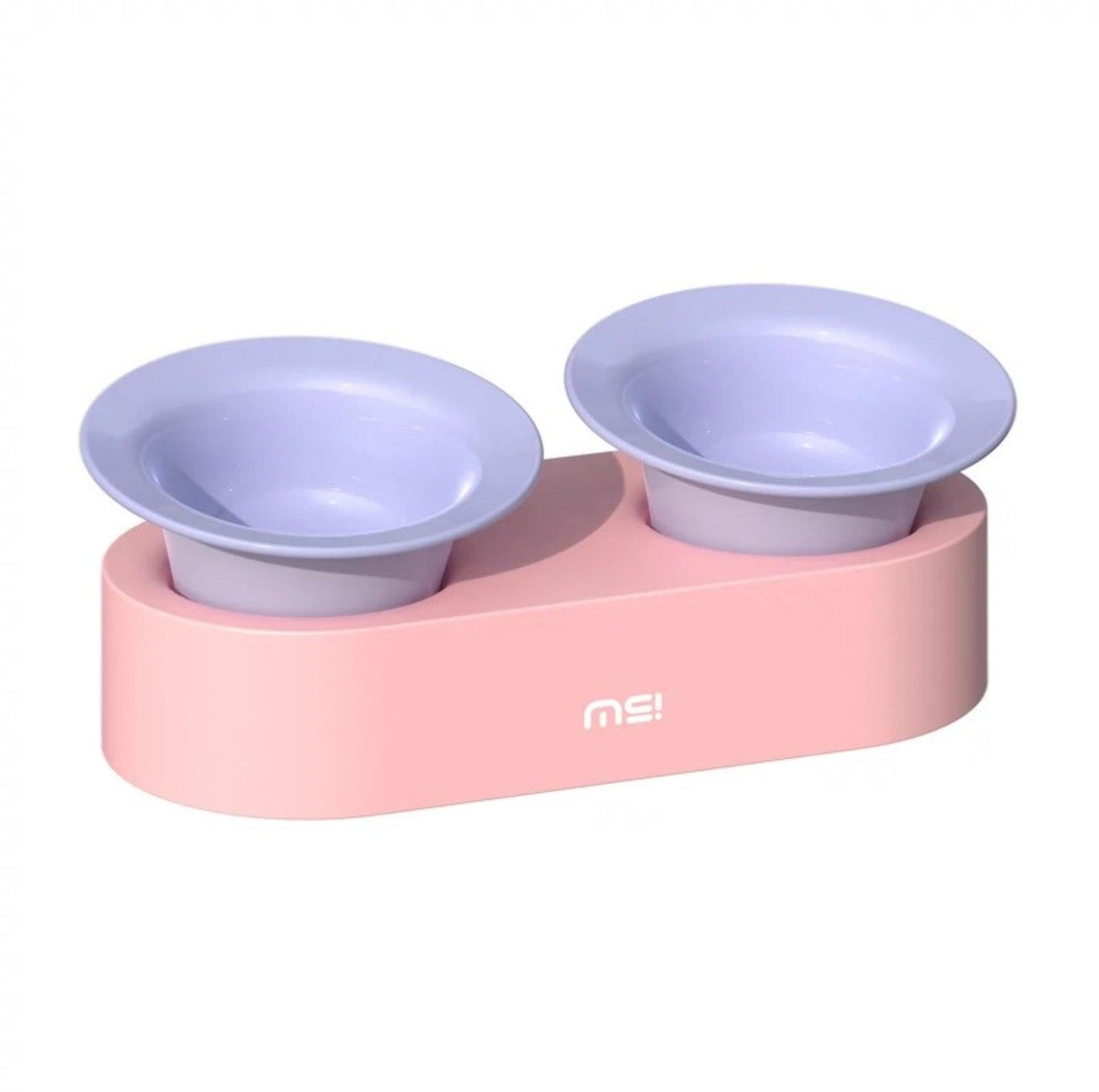 MAKESURE Jingle 2-in-1 Ceramic Pet Bowl Set for Food & Water Cat Bowls