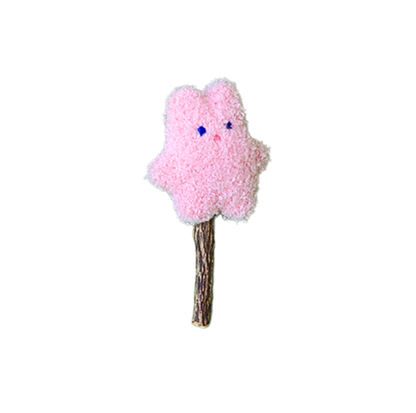 Cartoon Plush Silvervine Stick Cat Chew Toy