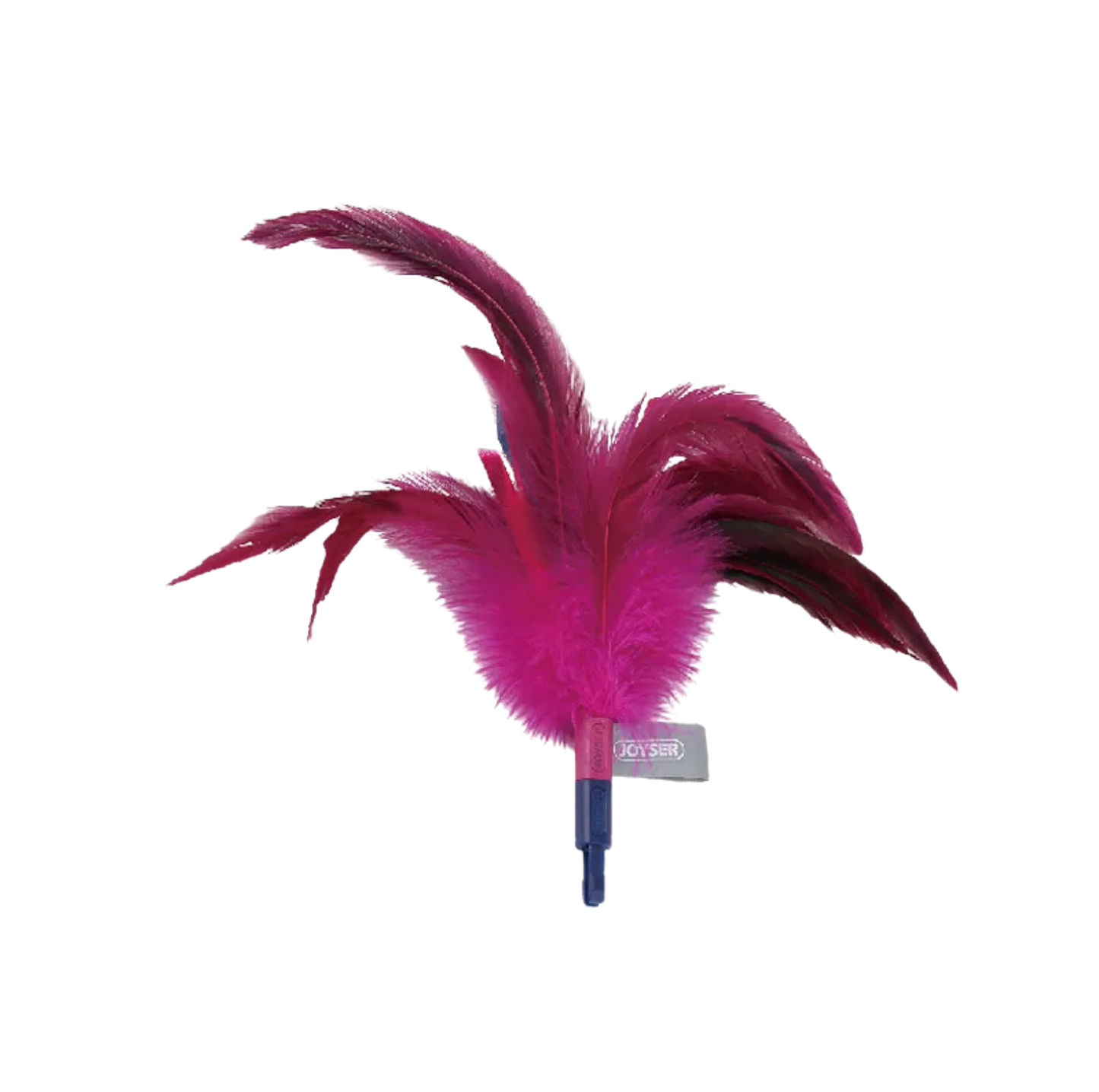 Joyser Cat Wand Teaser with Natural Feather & Changeable Top – 56cm
