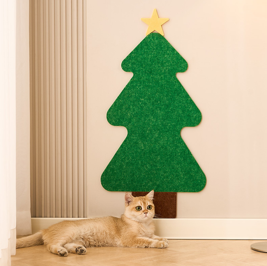 Cartoon Felt Wall Cat Scratching Mat