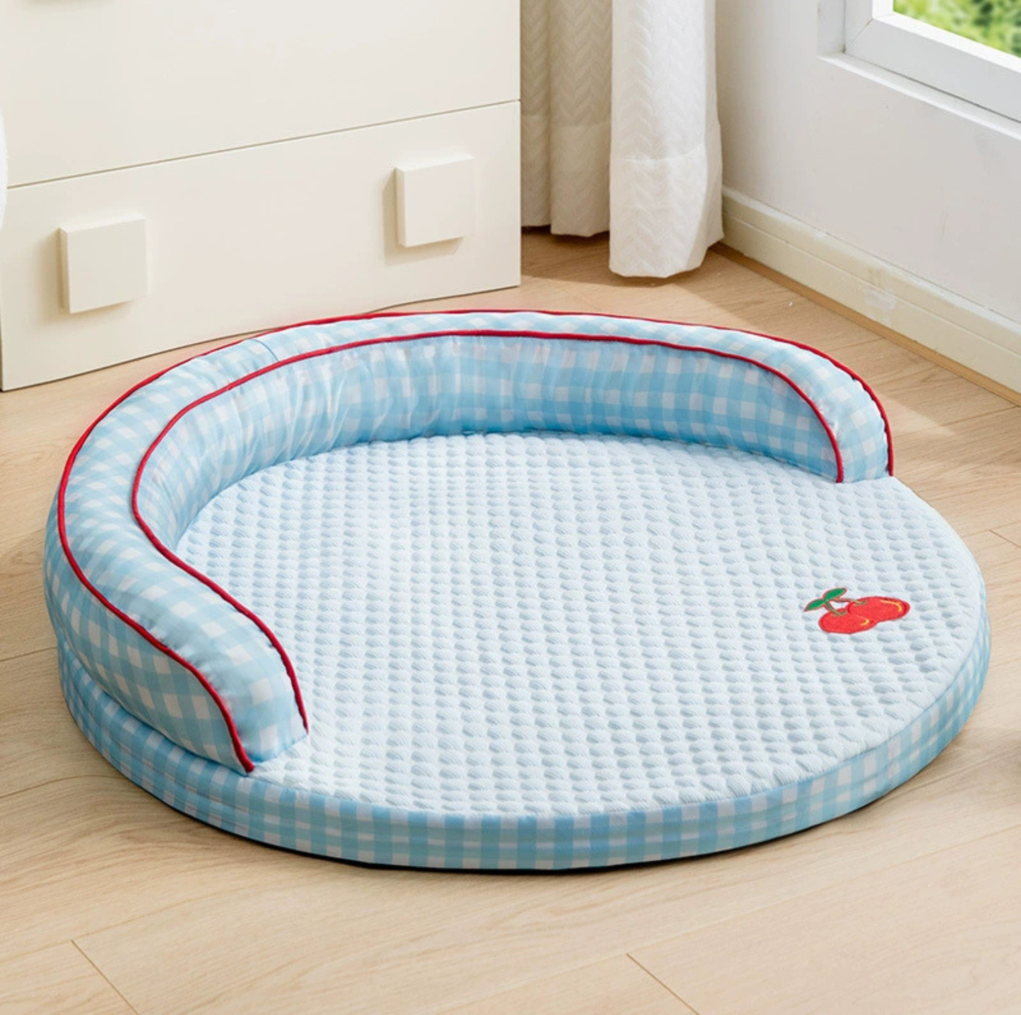 Summer Fruit Round Cool Feeling Pet Bed