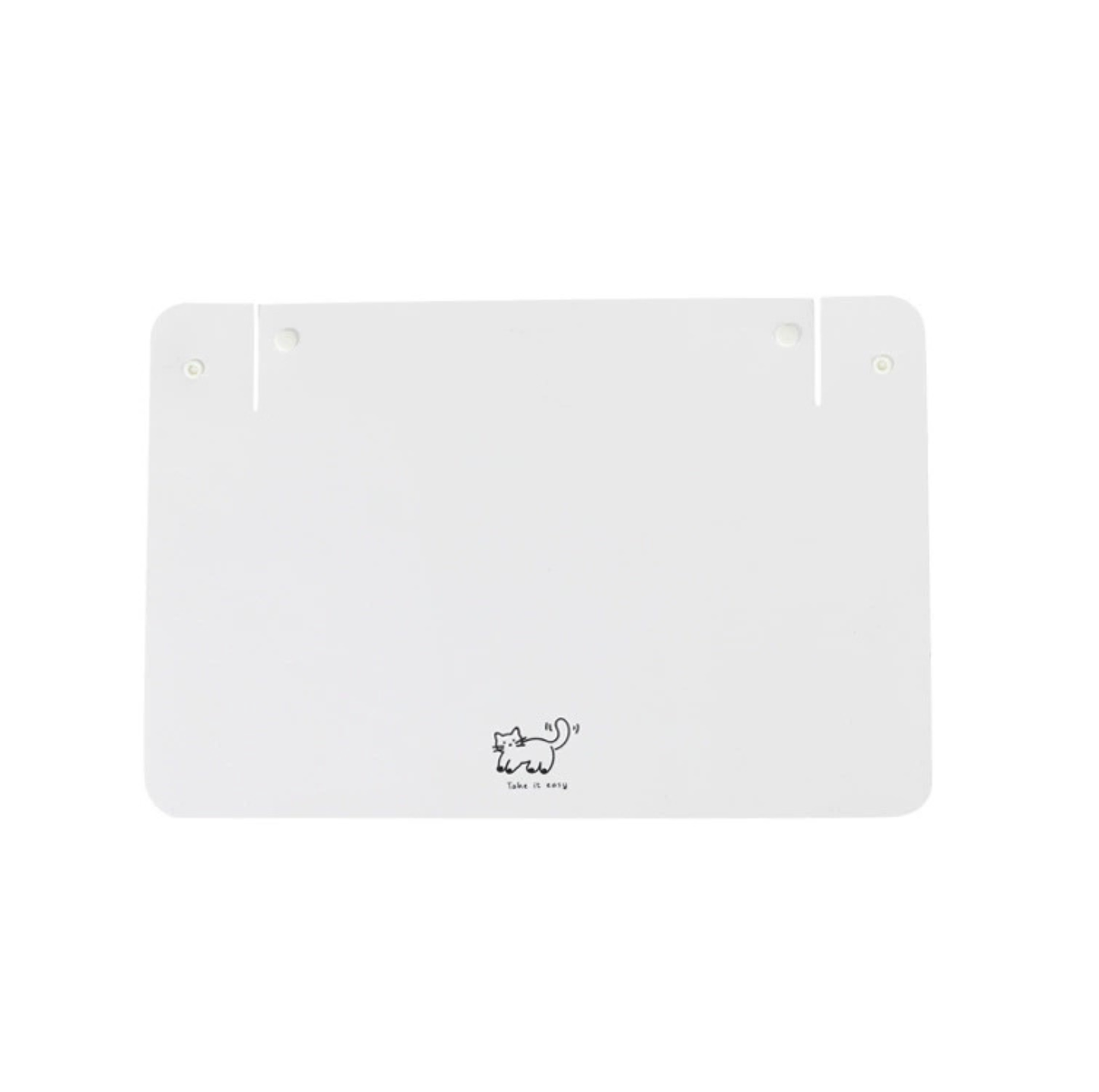 Foldable Semi-Enclosed PU Leather Pet Food Mat