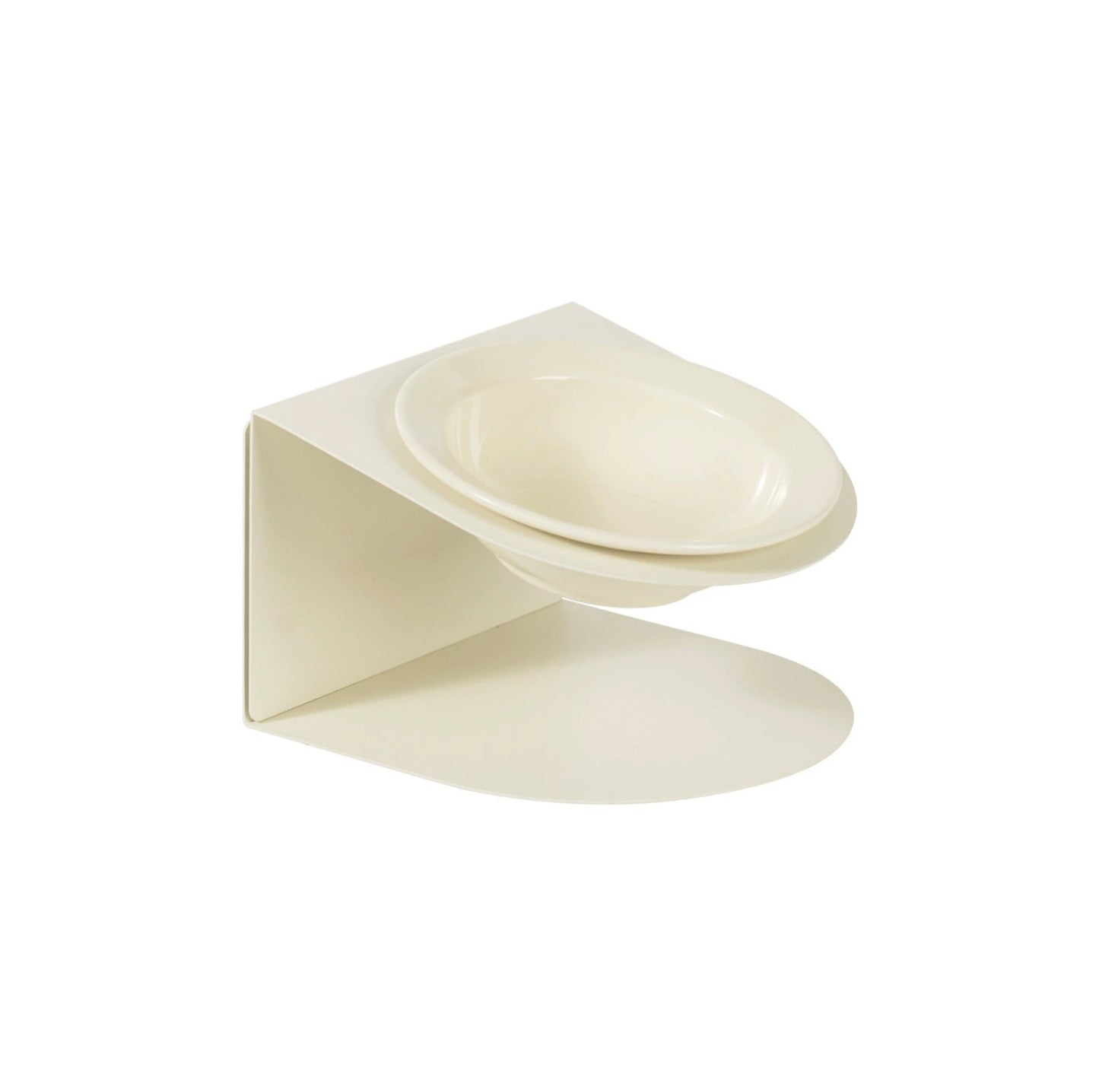 Height Adjustable Magnetic Ceramic Pet Bowl with Metal Stand