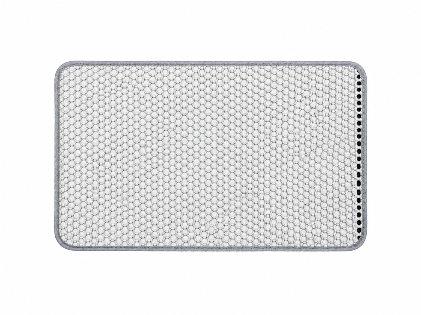 Double-Layer Honeycomb Cat Litter Mat for Trapping Litter
