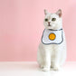 Plush Cartoon Design Pet Bib for Cats & Small Dogs