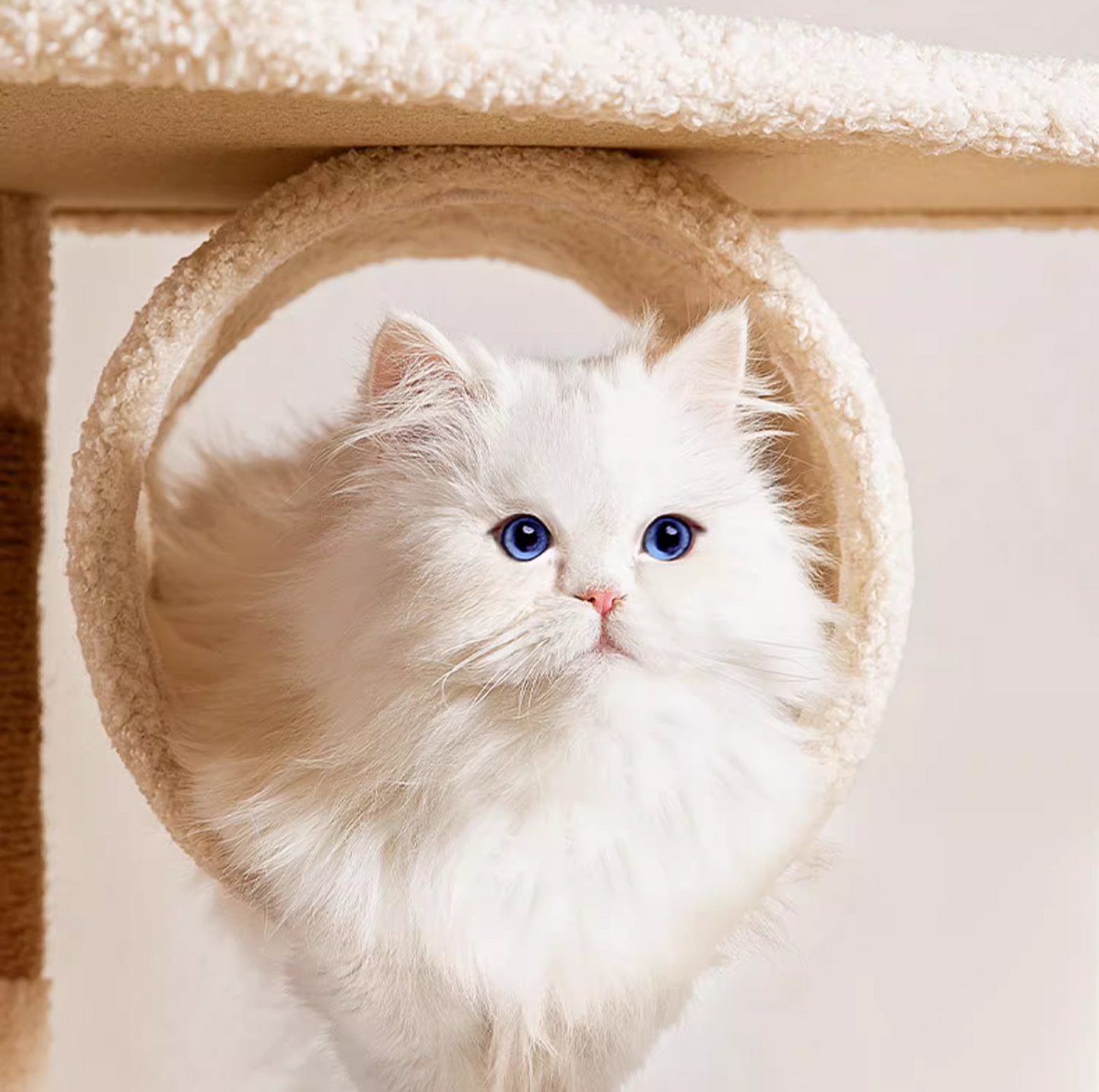 Ona's Cottage Multi-Tier Cat Tree with Cat Scratching Posts
