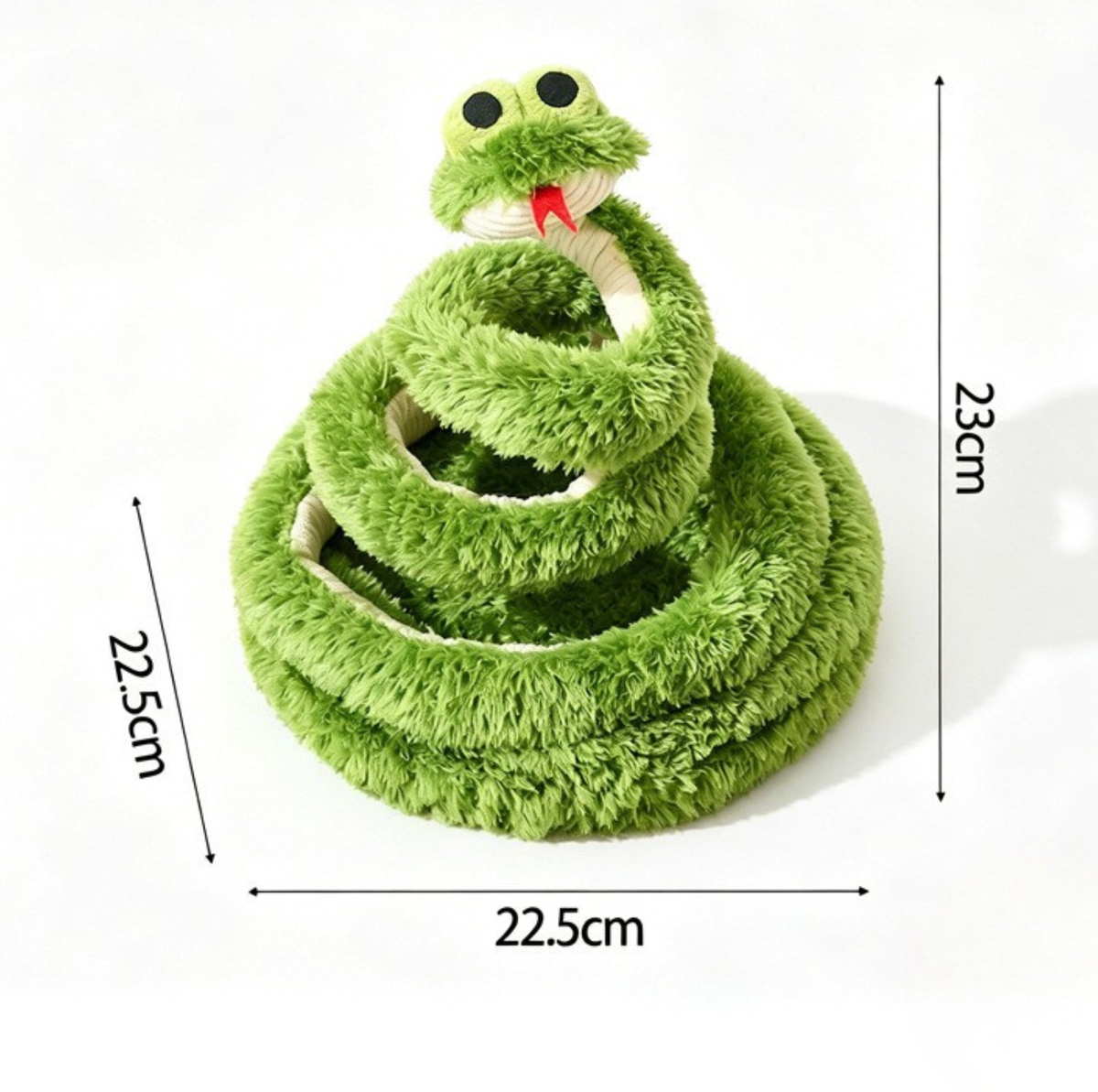 Wiggle Snake Interactive Spring Cat Toy with Chirping Sound