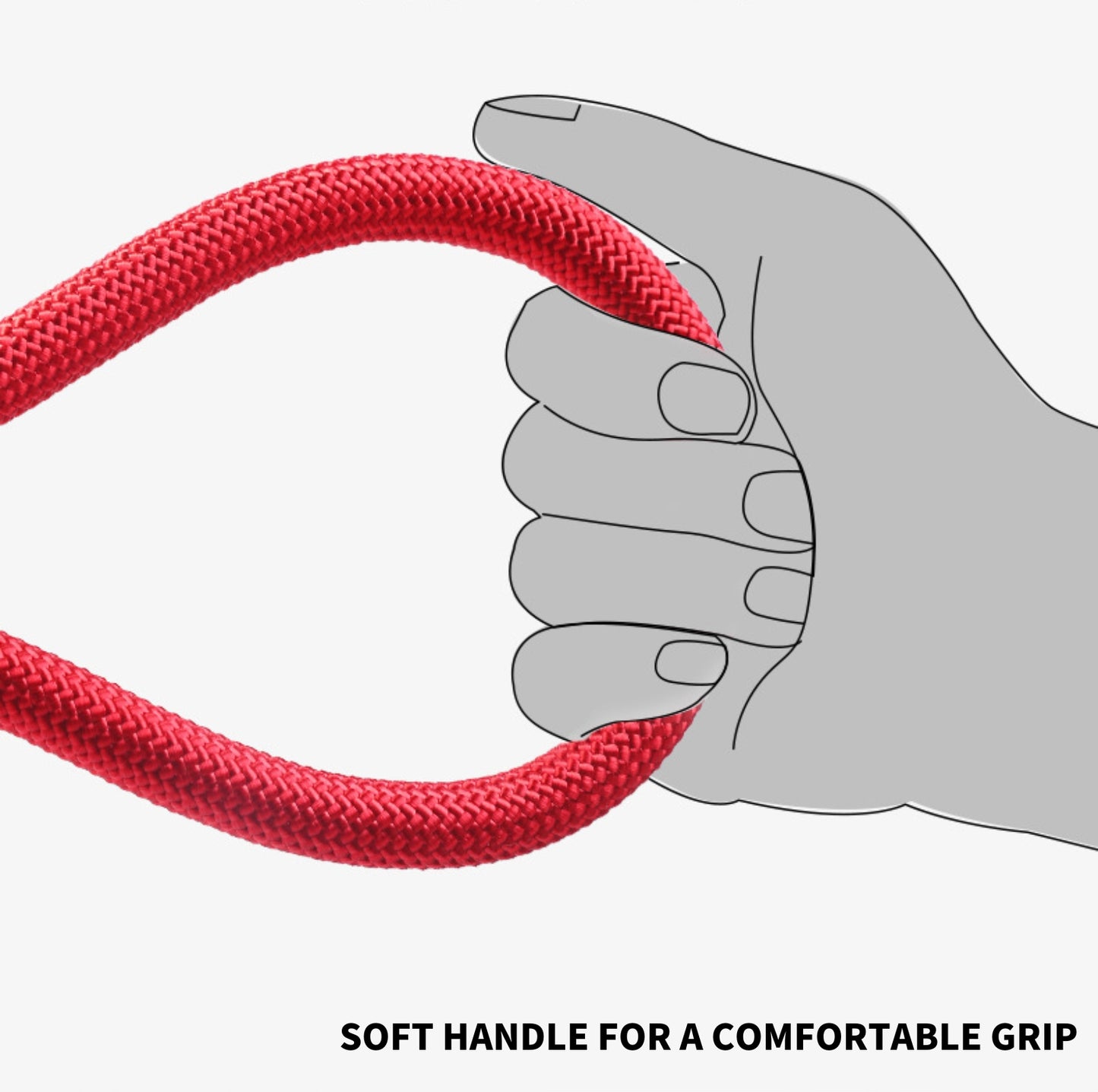 Anti-Pull Dog Leash with P-Chain - Escape-Proof, Durable Lead for Medium and Large Dogs - {{product.type}} - PawPawUp