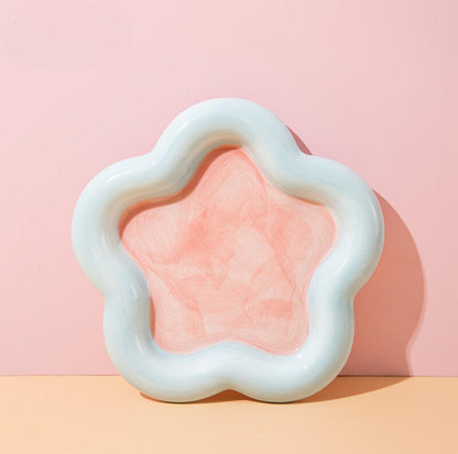 Artisan Ceramic Pet Food Plates Cat Bowl And Small Dog Bowl - {{product.type}} - PawPawUp