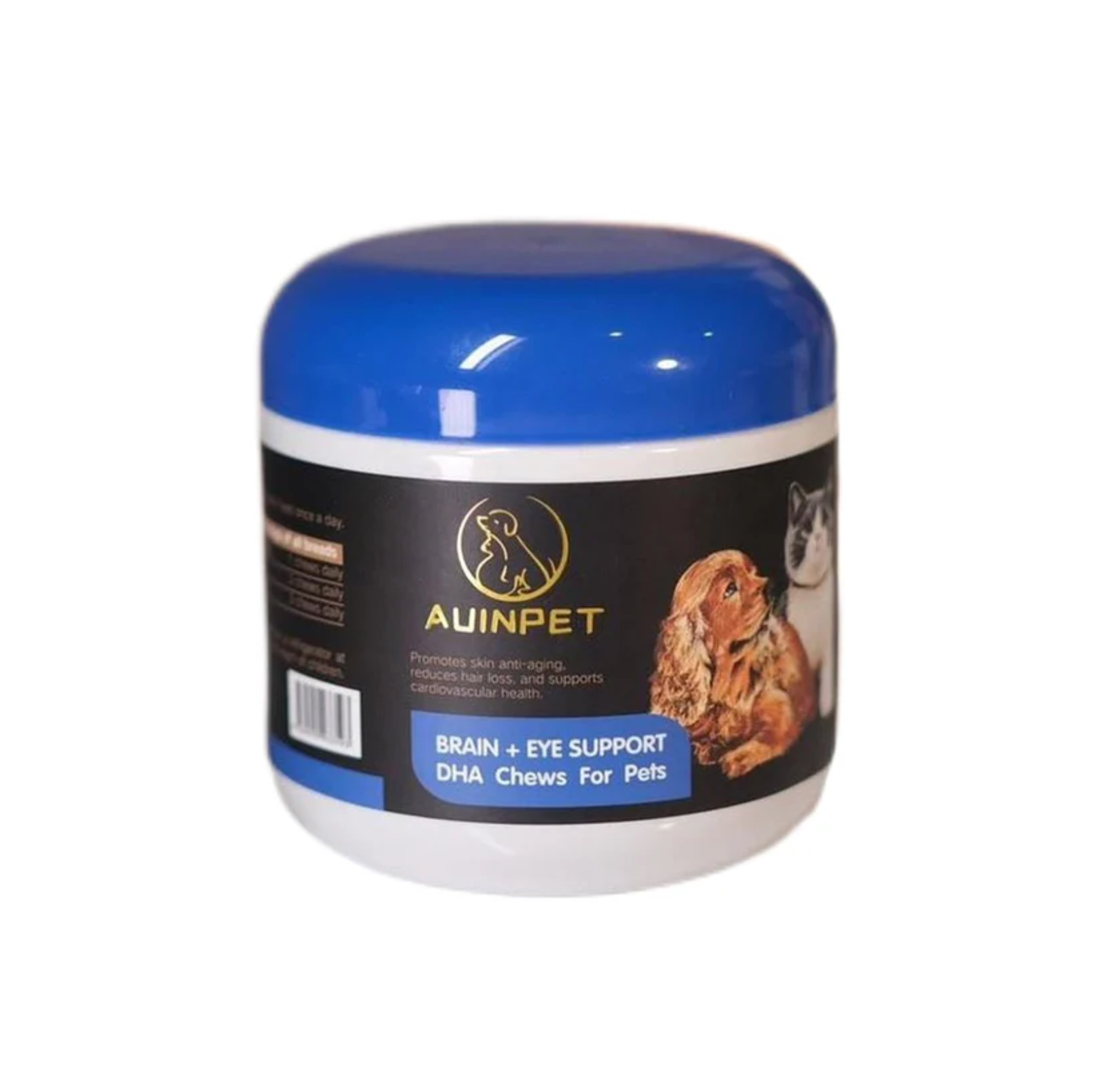 AUINPET BRAIN + EYE SUPPORT DHA Chews For Pets - {{product.type}} - PawPawUp