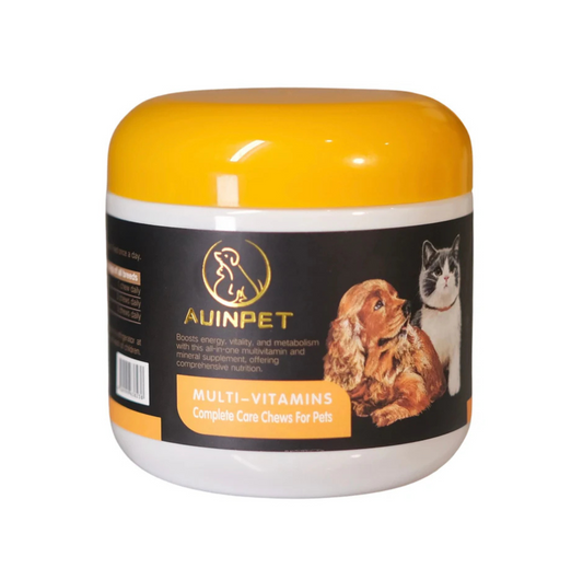 AUINPET MULTI-VITAMINS Complete Care Chews For Pets - {{product.type}} - PawPawUp