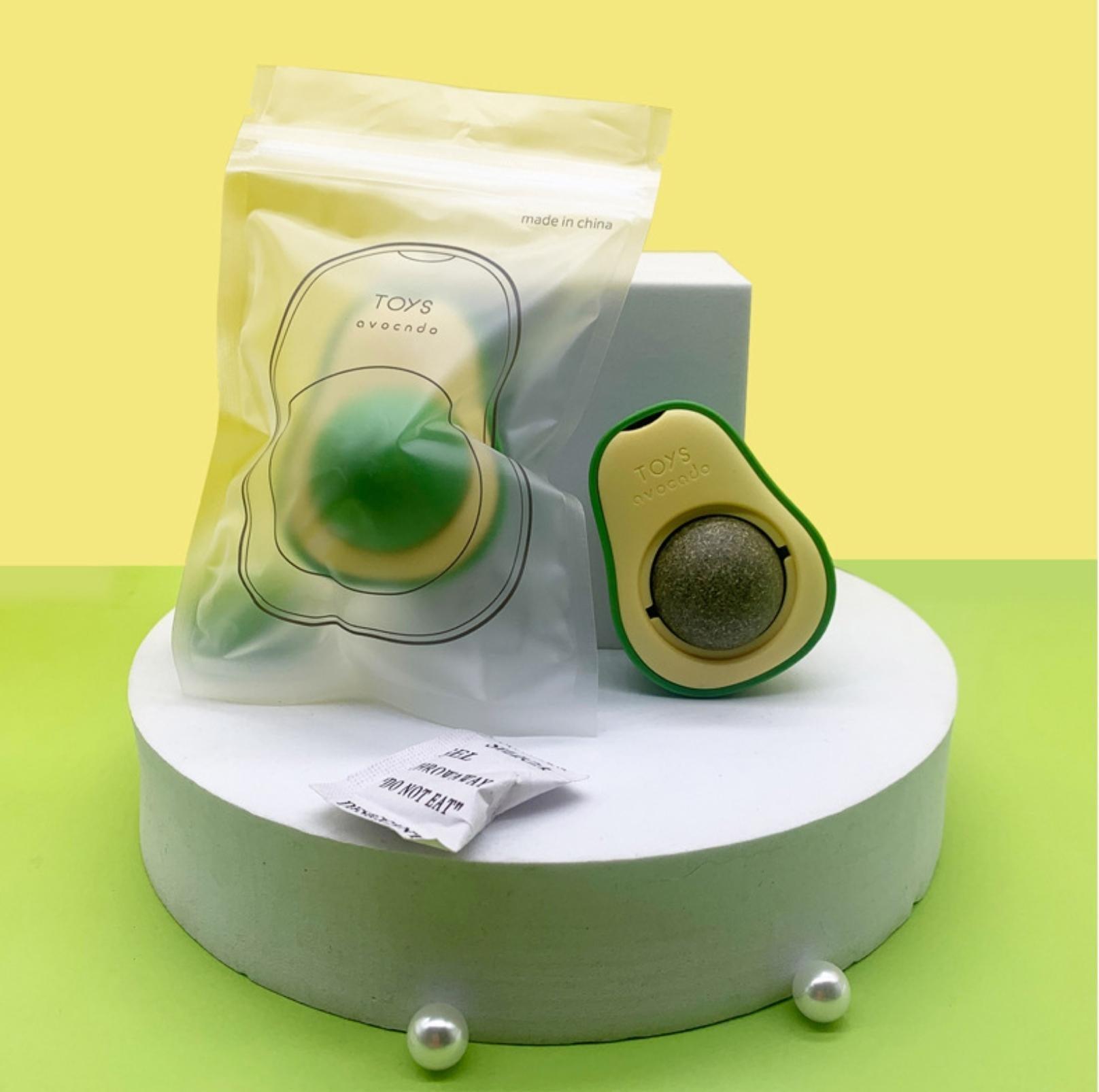 Avocado Catnip Licking Cat Toys - {{product.type}} - PawPawUp