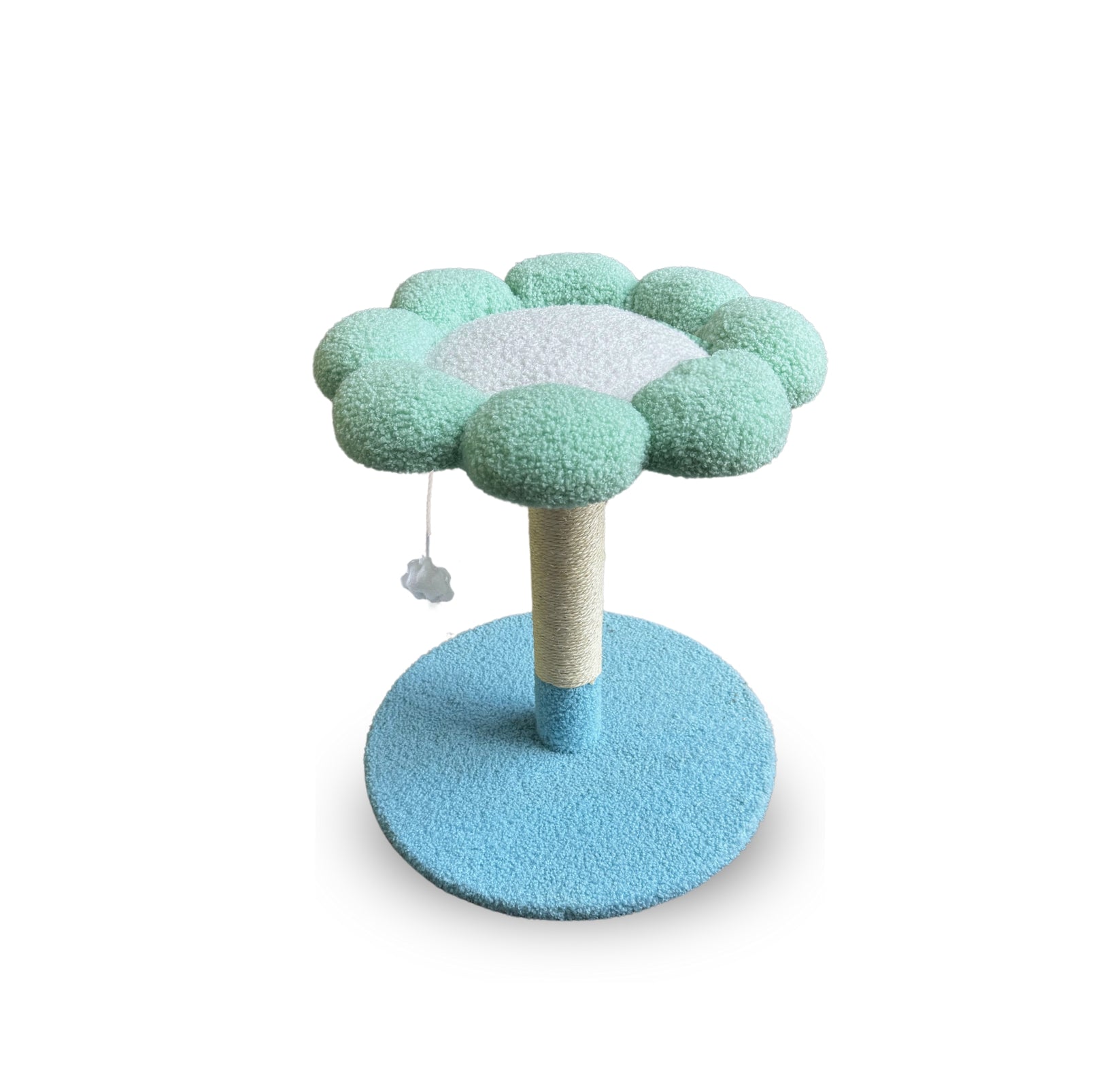 Blue Flower-Shaped Small Cat Tree - {{product.type}} - PawPawUp