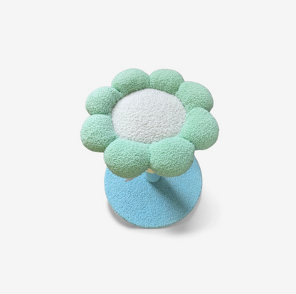 Blue Flower-Shaped Small Cat Tree - {{product.type}} - PawPawUp