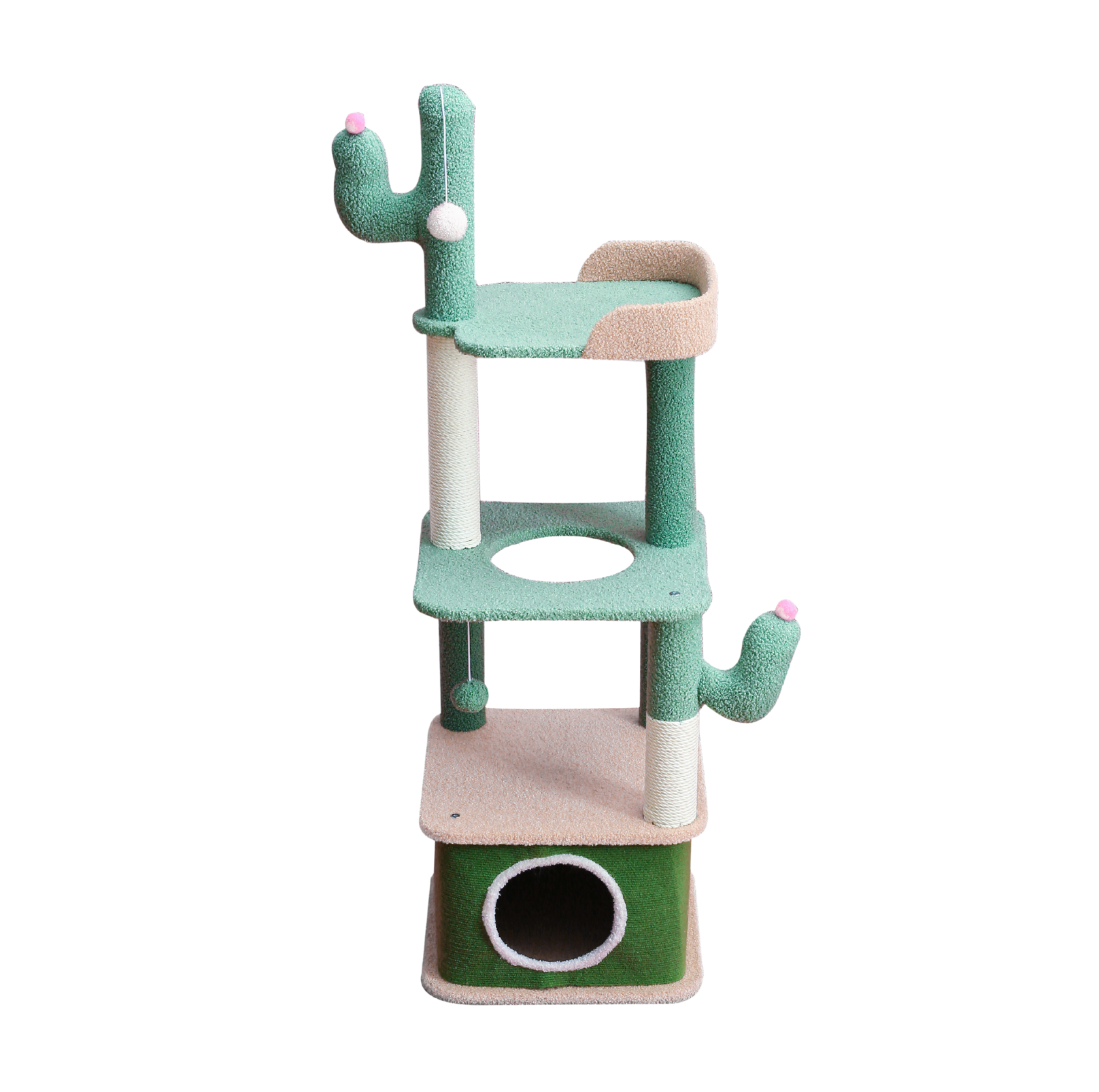 Cactus-Styled Cat Climbing Tree - {{product.type}} - PawPawUp