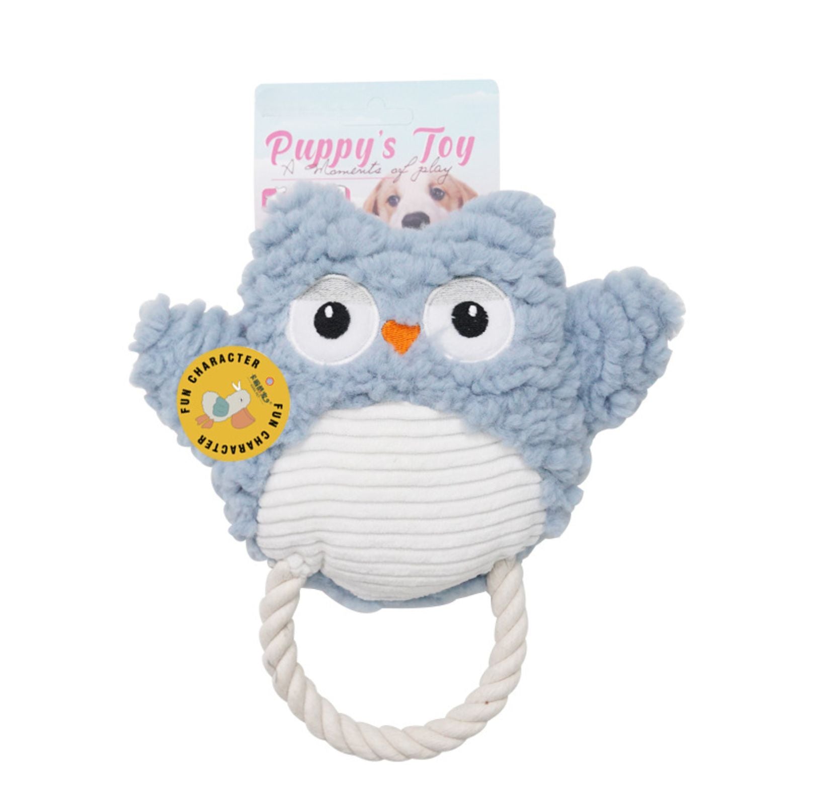 Cartoon Style Squeaky Plush Dog Toys - {{product.type}} - PawPawUp