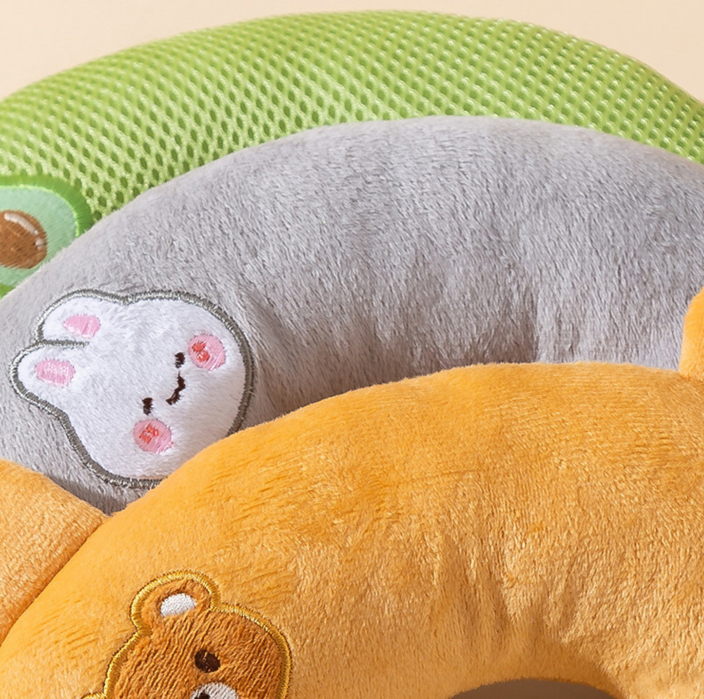 Cartoon U-Shaped Pillow for Pets – All-Season Comfort - {{product.type}} - PawPawUp