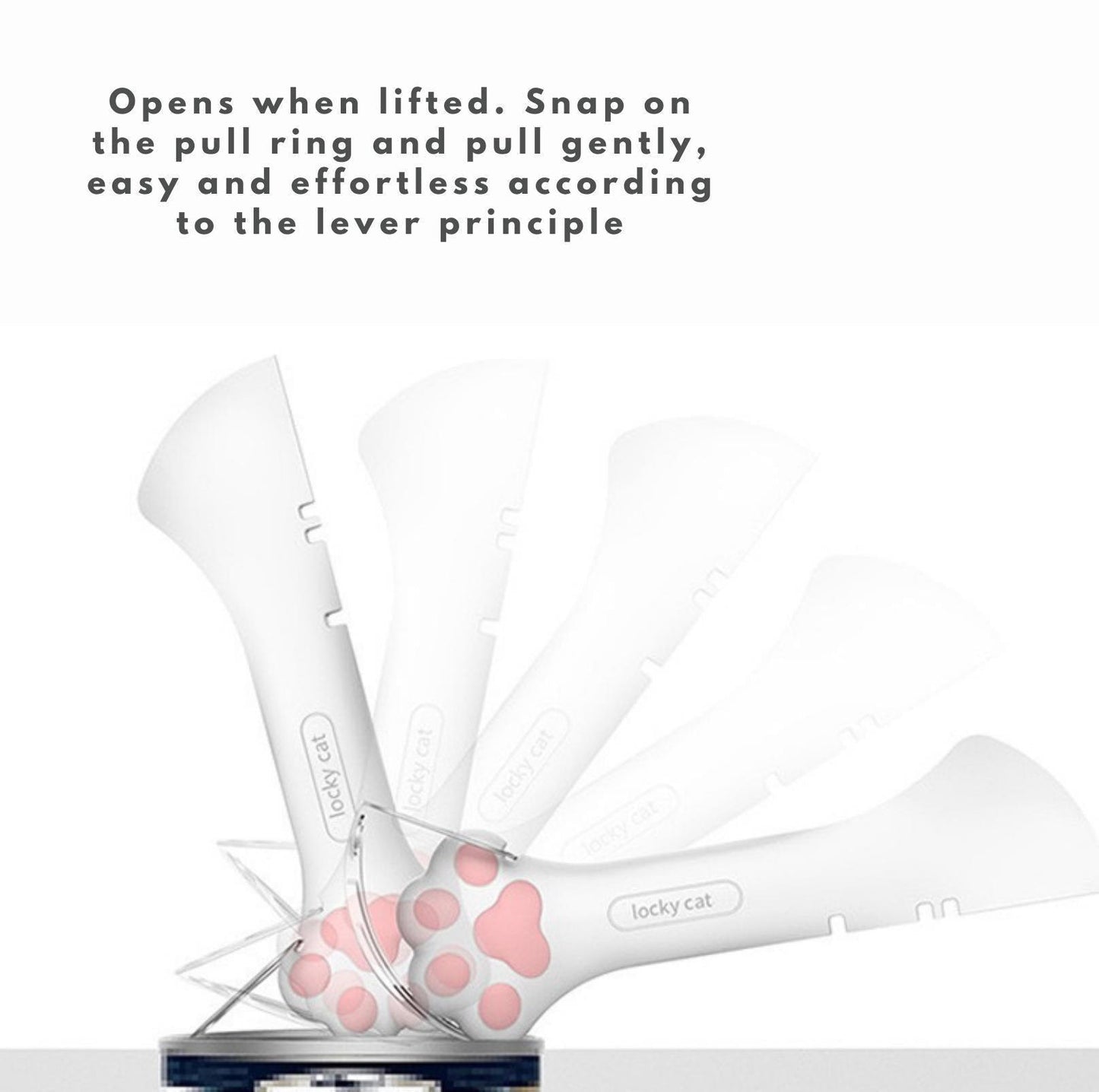Cat Claw Silicone Spoon with Pattern