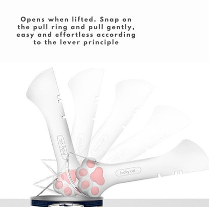 Cat Claw Silicone Spoon with Pattern