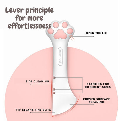 Cat Claw Silicone Spoon with Pattern