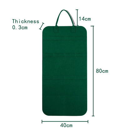 Cat Toy & Accessory Storage Felt Bag – Wall-Hanging Organiser (Toys not included) - {{product.type}} - PawPawUp