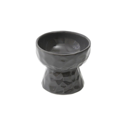 Ceramic Raised Pet Bowl for Cats and Dogs - {{product.type}} - PawPawUp