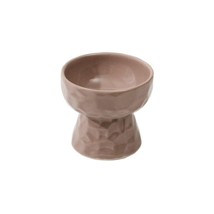 Ceramic Raised Pet Bowl for Cats and Dogs - {{product.type}} - PawPawUp