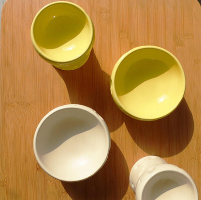 Cheese-Styled Elevated Ceramic Pet Bowls - {{product.type}} - PawPawUp