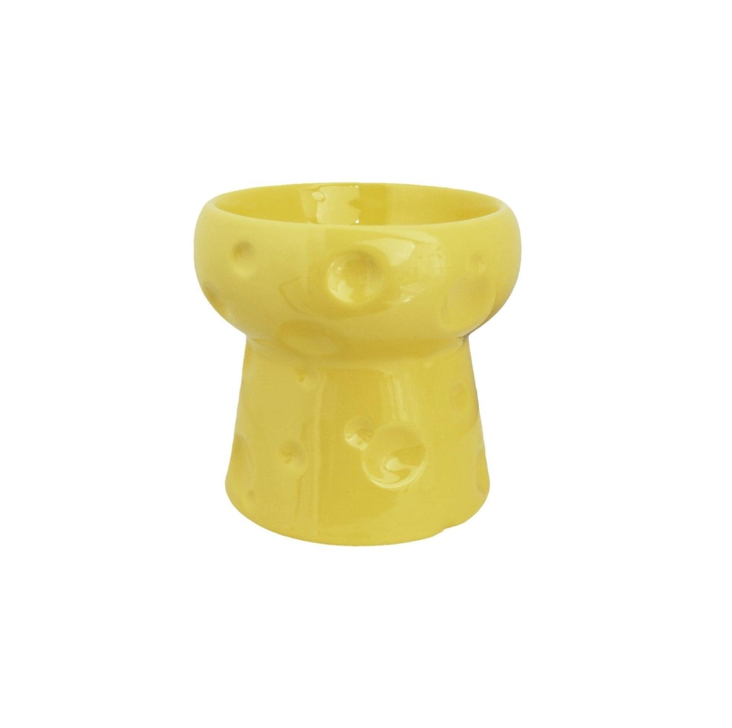 Cheese-Styled Elevated Ceramic Pet Bowls - {{product.type}} - PawPawUp