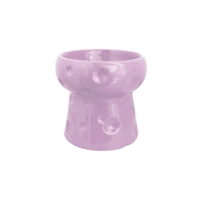 Cheese-Styled Elevated Ceramic Pet Bowls - {{product.type}} - PawPawUp