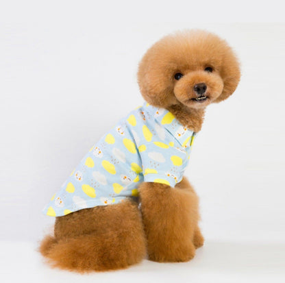Chic Cotton Pet Shirt - {{product.type}} - PawPawUp