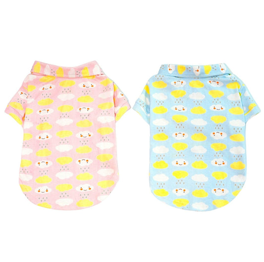 Chic Cotton Pet Shirt - {{product.type}} - PawPawUp
